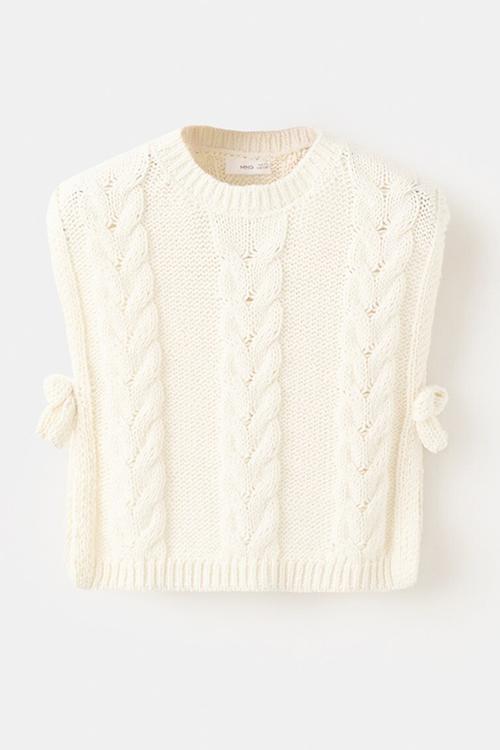 Sweater Vest NILI - Natural