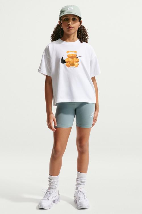 Girls Nike Sportswear Boxy Bear Tee