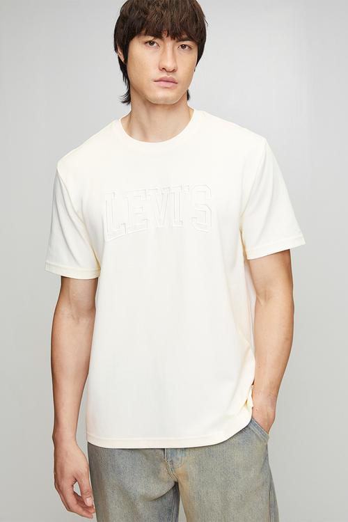 Sp 3d embroidery tee - off white