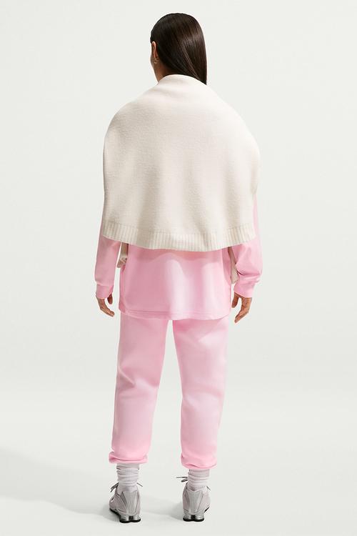 W Nsw Phnx Flc Mr Pant Std - Pink Foam/Sail