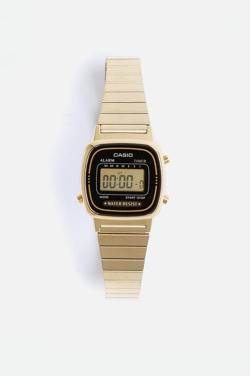 Vintage watch LA670WGA-1DF-gold