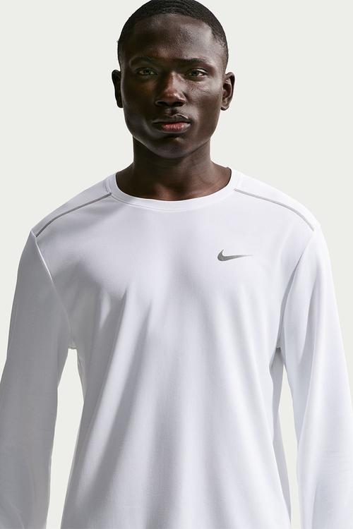  Dri-FIT UV Miler  Running Top -  White ...