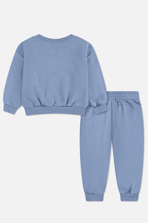 Nkn Essential Fleece Crew Set - Work Blue