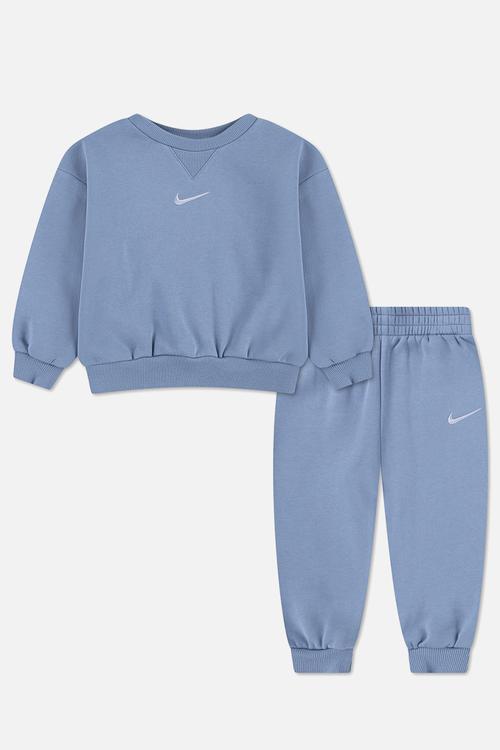 Nkn Essential Fleece Crew Set - Work Blue