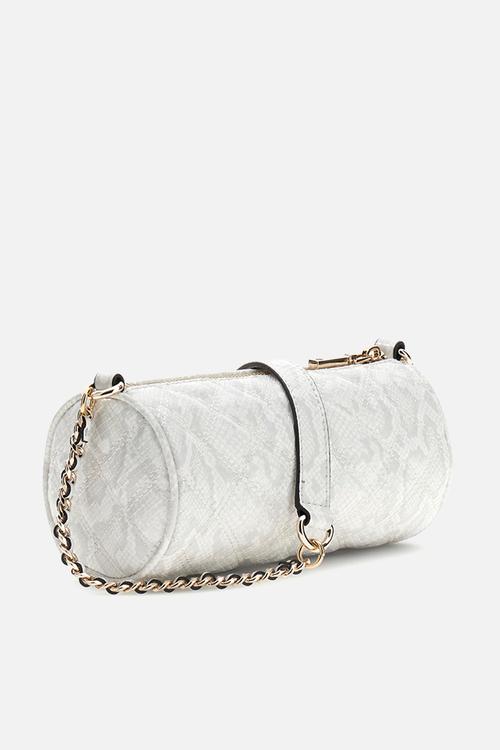 Giully Mini Barrel Bag - Off White