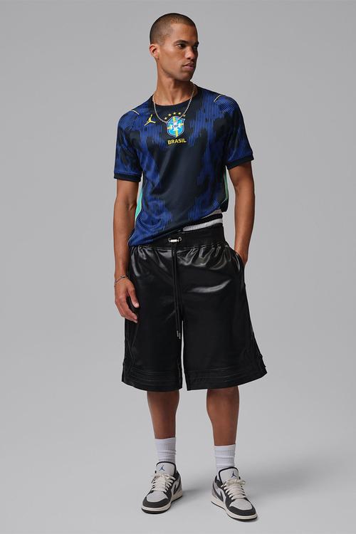 Brazil 2026 Stadium Away Jordan Dri-FIT Football Replica Shirt - Blue