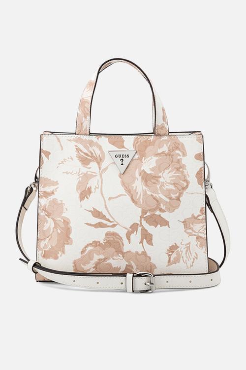 Jillian Mini Tote Bag - White