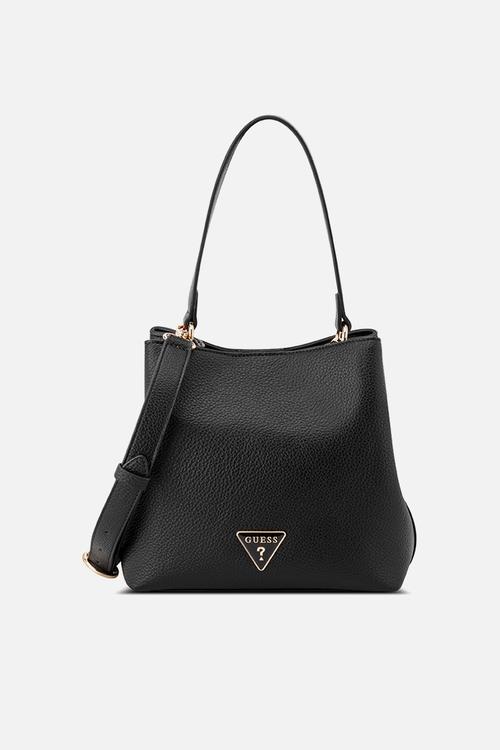 Wells Crossbody Bucket Bag-Black