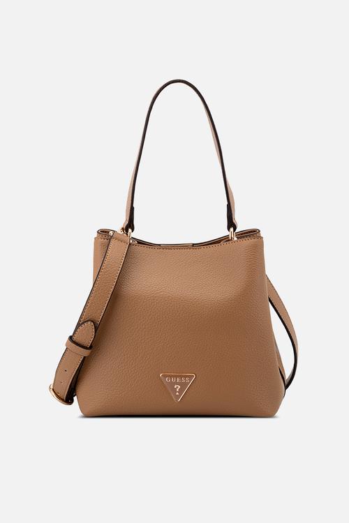 Wells Crossbody Bucket Bag-Saddle Tan