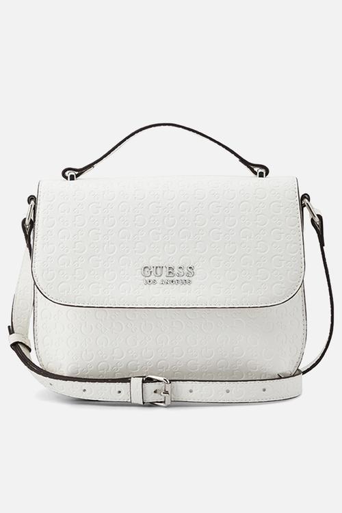 Spring Hill Convertable Crossbody Flp Bag - White