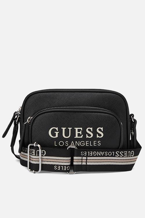 Joella Mini Zip Crossbody Bag - Black