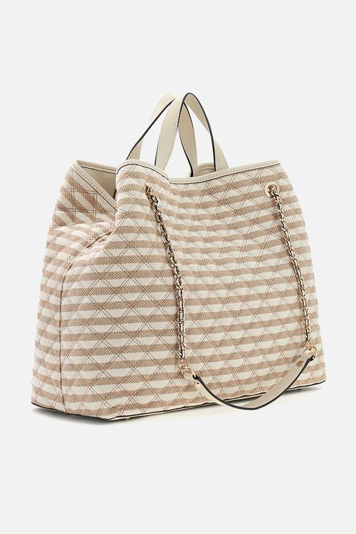 Giully Large 2 In 1 Tote Bag - Taupe