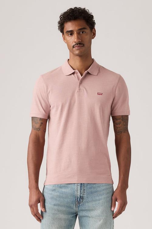 Slim housemark polo - red