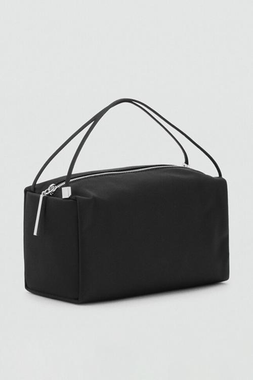 Annie top handle bag-black