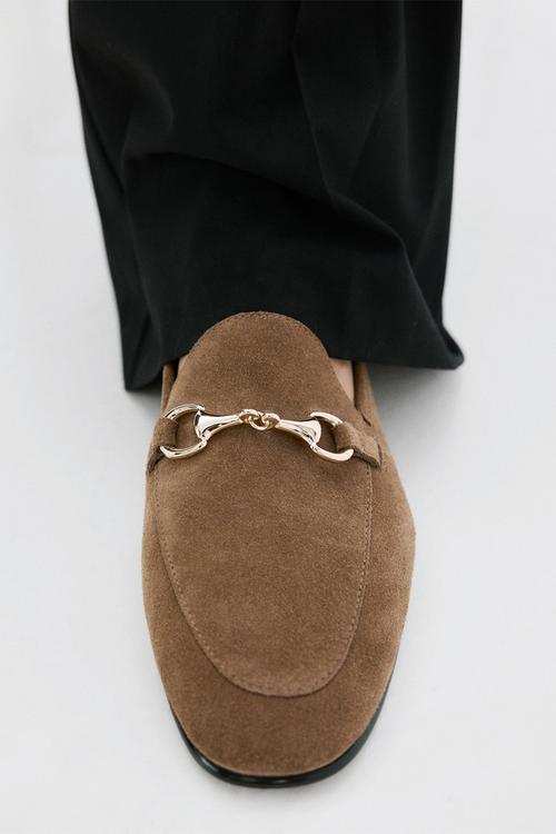 Liso1 suede loafer - light/pastel brown