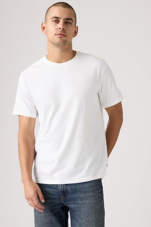 Short sleeve Relaxed Fit Tee Za - White