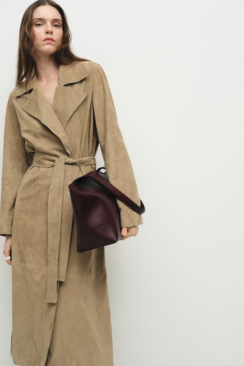 Candance tote bag - dark red