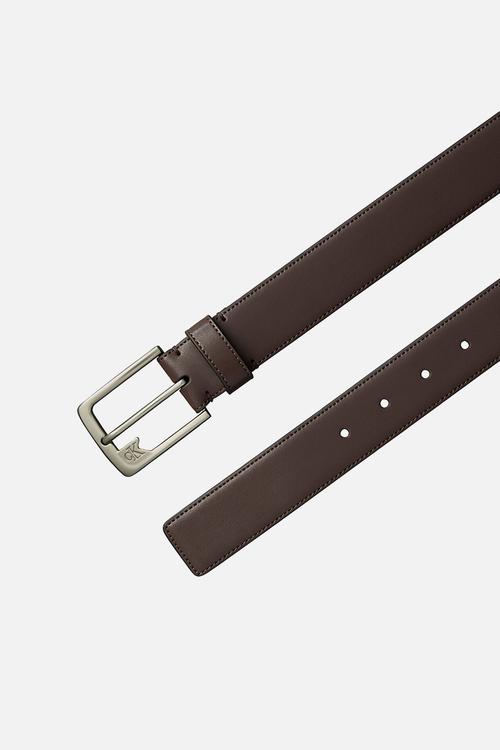Ssnl Mono Frame Buckle 35Mm - CK Dark Brown/Pewter