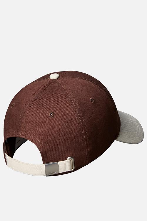 Monogram Emb Colorblock Baseball Cap - Chocolate Martini