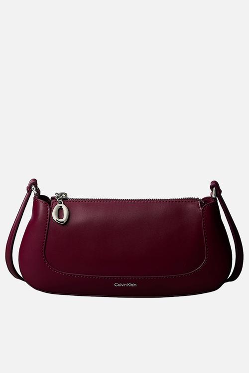 Hardware zip crossbody- alluring pink