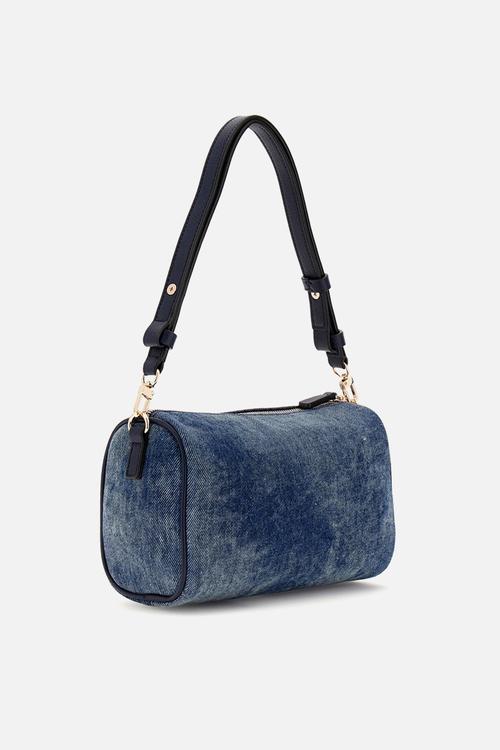 Kassie Mini Convertible Shoulder Bag - Denim