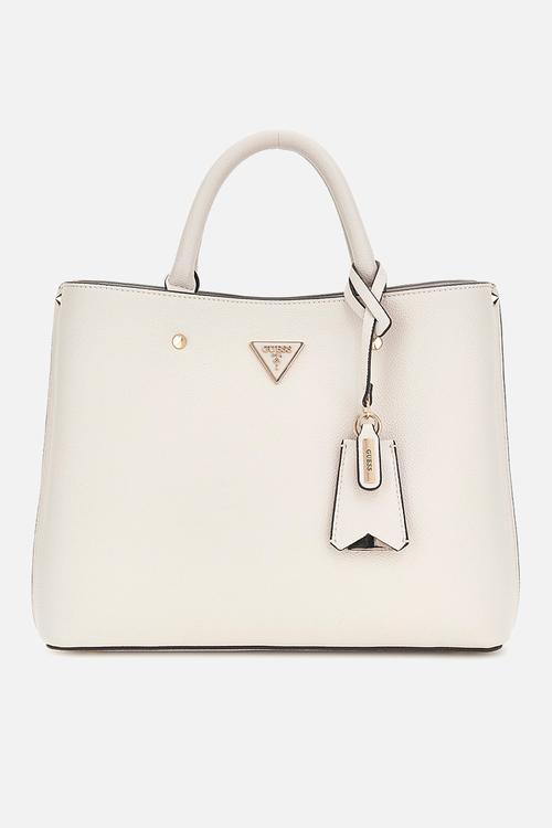 Meridian Girlfriend Satchel Bag - Ivory