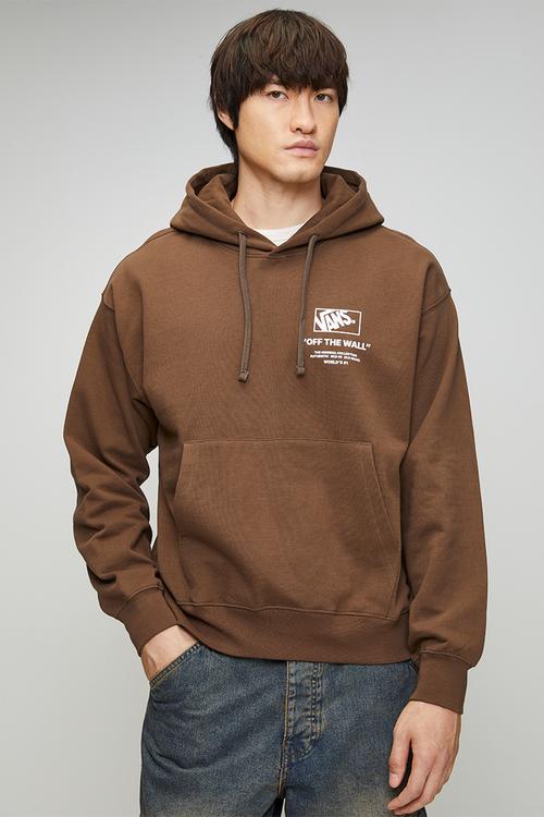 Stacked Hi Pullover Hoody - Vintage Cocoa