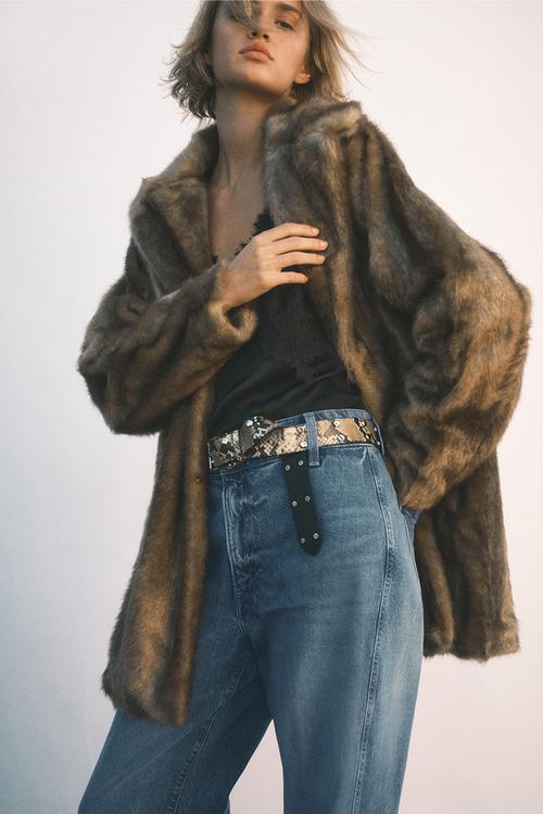 Wide high jeans - denim blue