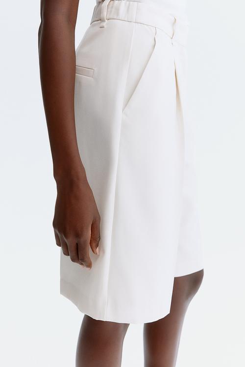 Bermuda shorts - white