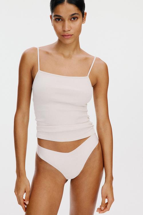 3-Pack microfibre brazilian briefs - light beige/beige/black
