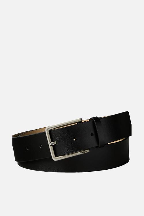 Warmth Buckle Smooth 35Mm - Black/Antique Silver