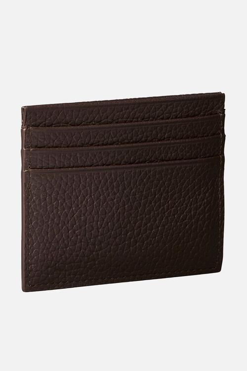 Foil Emboss Ew Card Case - CK Dark Brown
