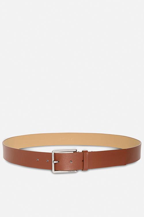 Warmth Buckle Smooth 35Mm - CK Cognac/Antique Silver