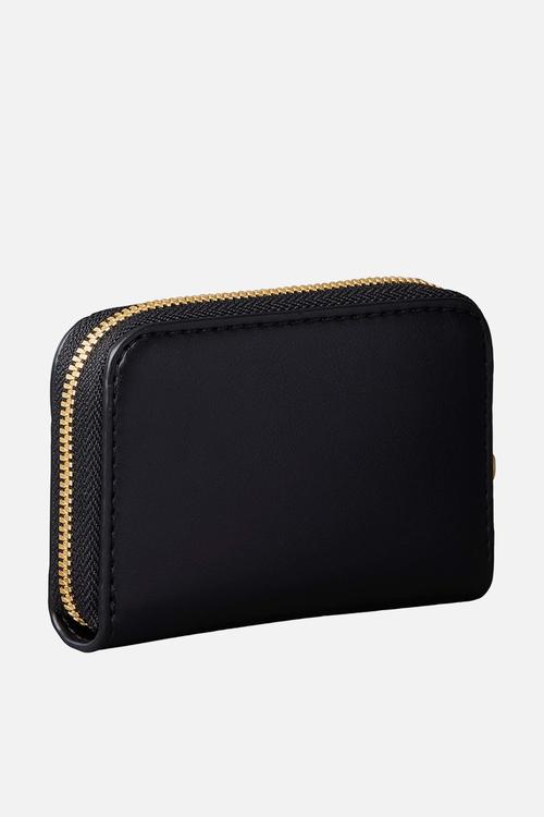 Bold ck medium zip around- black
