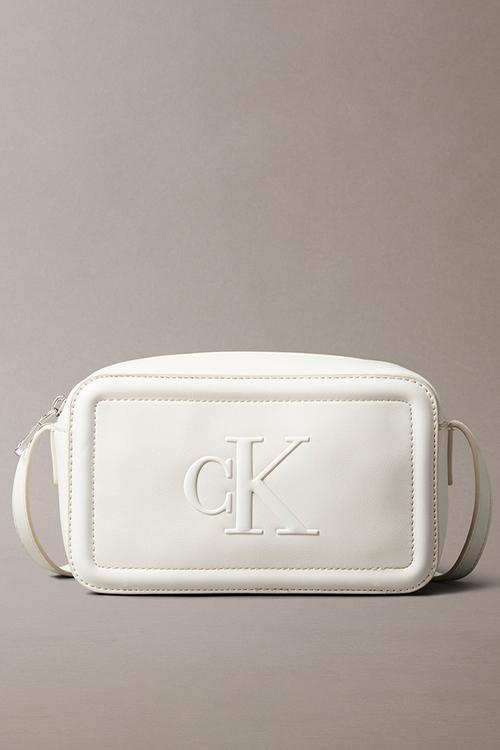 Bold ck camera bag- lily white