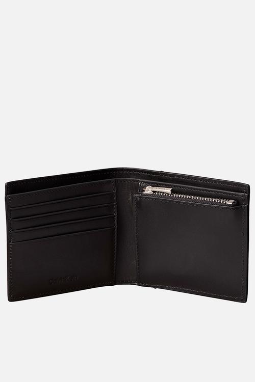 Graphic Billfold W/ Coin - Black