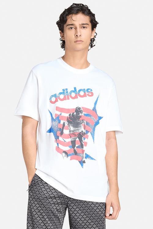 Archive Football Stars Graphic Tee - White