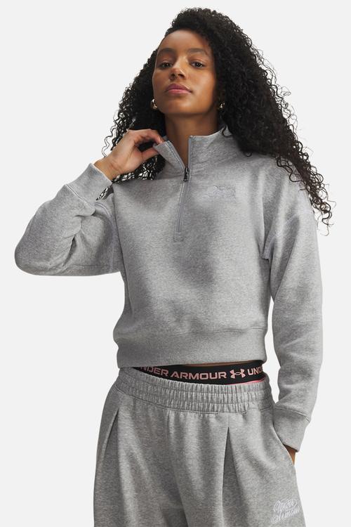 Rival Fleece Script HZ - Mod Gray Light Heather/White