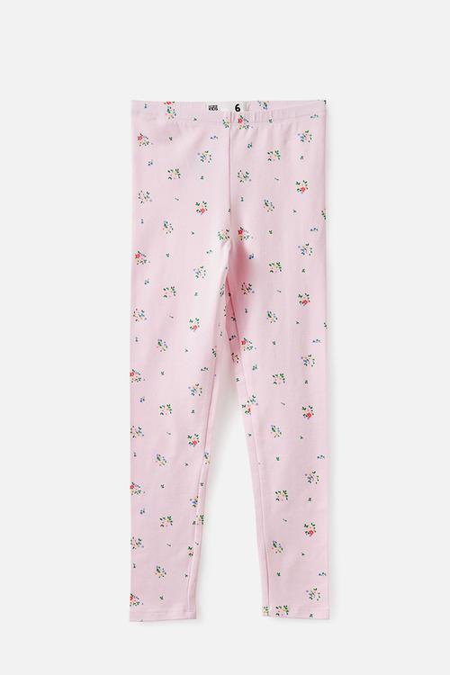 Huggie Tights - Tea Party Pink/Floral Ditsy