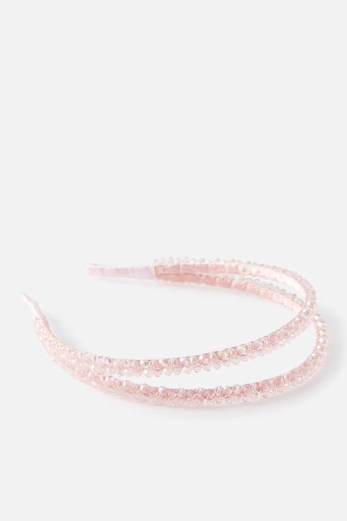 Luxe Headband - Tea Party Pink/Sparkles