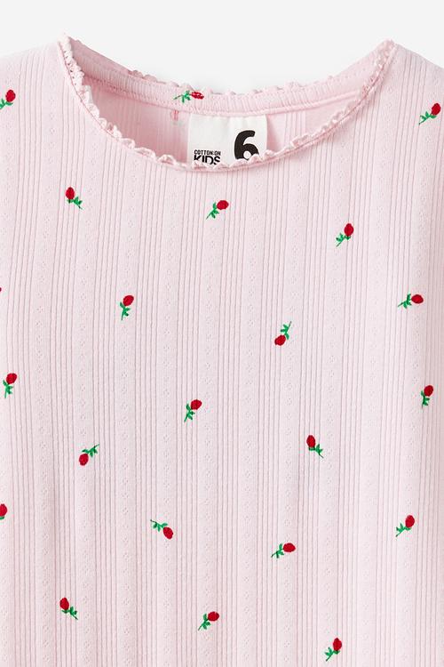 Jade Crew - Tea Party Pink/Rose Ditsy