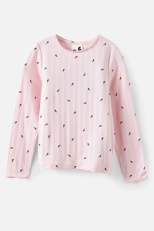 Jade Crew - Tea Party Pink/Rose Ditsy
