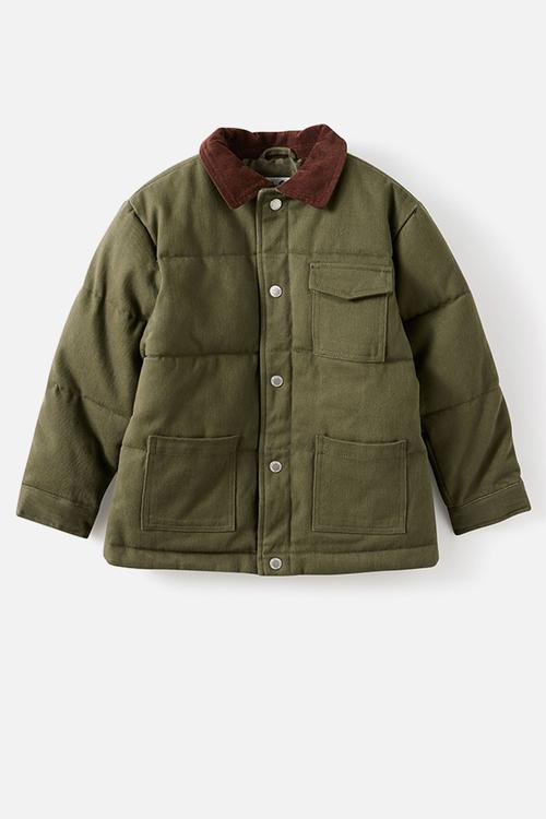 Beau Barn Jacket - Khaki green 