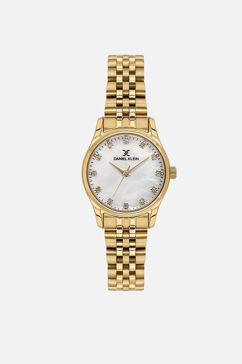 Mother Of Pearl Dial Strap DK113914-3 - Gold