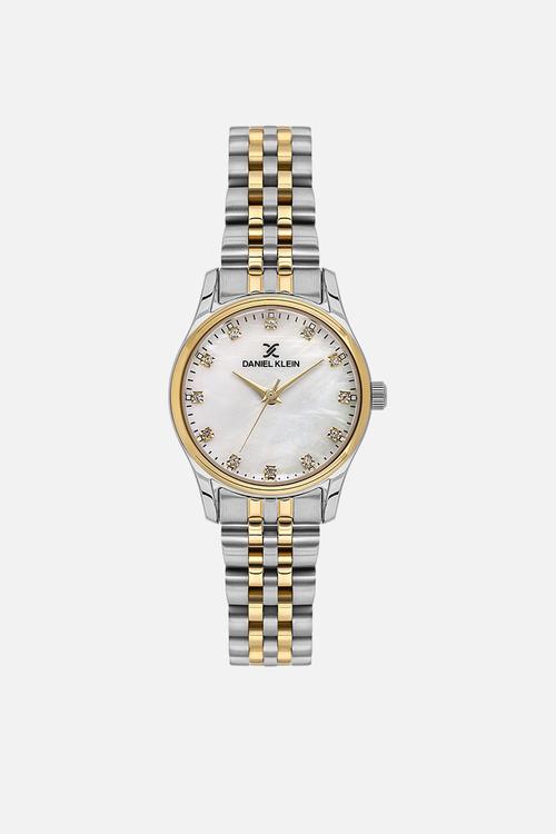 Mother Of Pearl Dial Two Tone Strap DK113914-4 - Silver/Gold