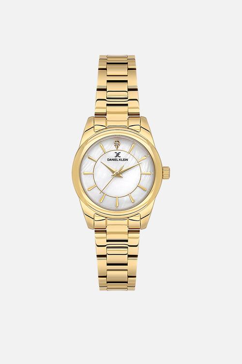 Mother Of Pearl Dial Strap DK113929-3 - Gold