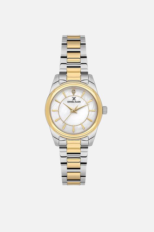 Mother Of Pearl Dial Two Tone Strap DK113929-4 - Silver/Gold
