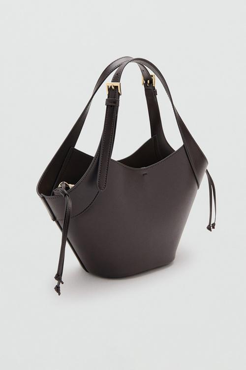 Elise shoulder bag - dark brown