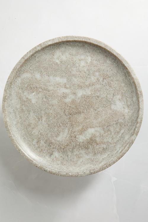 Marble Organic shape Cakestand - Natural