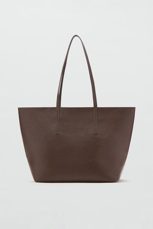 Maribel tote bag - dark brown
